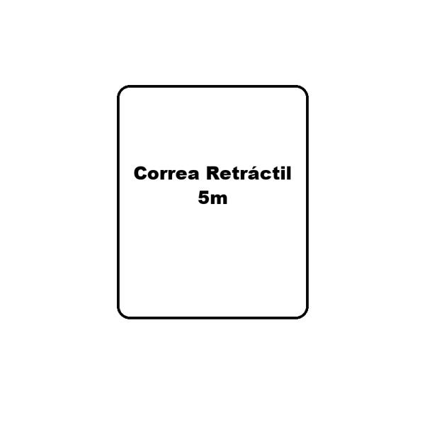 Correa Retráctil 5m